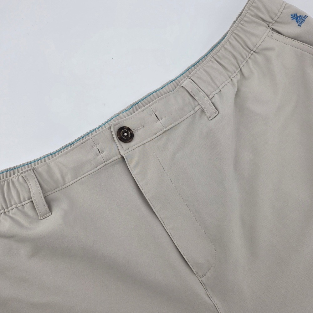 Chubbies Everywear Pants Mens XXL Tan Performance Chino Elastic Waist Stretch